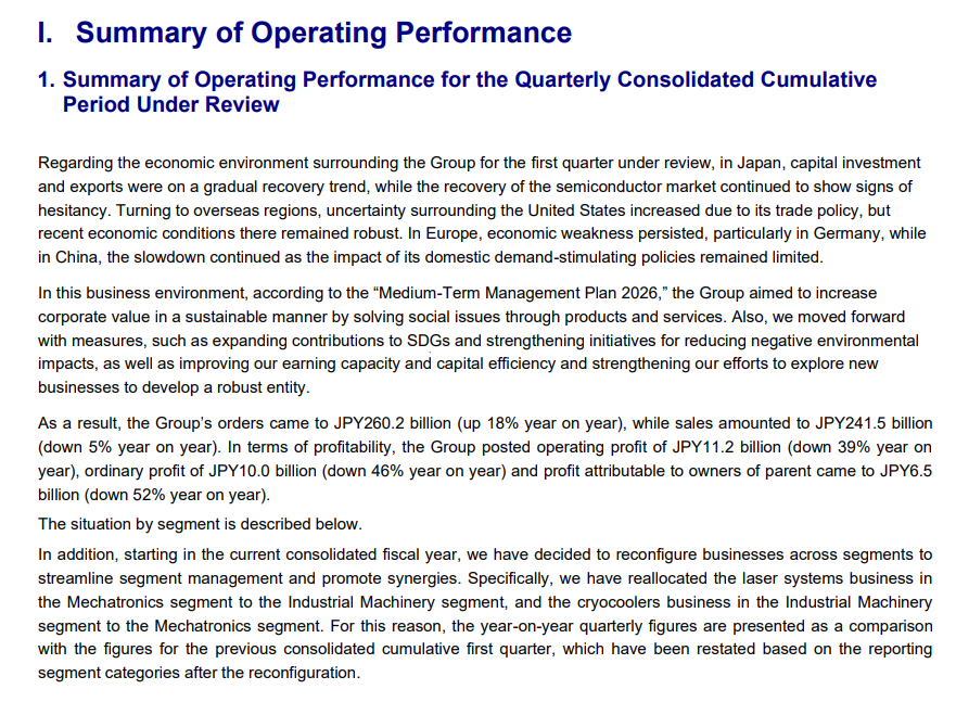Input artifact for "Reading Order Reconstruction" test: Financial report page 6 with dense narrative and performance figures., financial_pdf_document_page_6.png