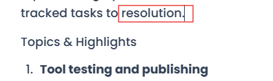 Output artifact for "Edit Meeting Notes and Transcripts In Place" test: Summary text showing inline editability in the MeetGeek interface., meetgeek-summary-editability-success.png