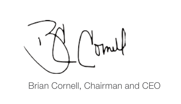Input artifact for "Caption and Footnote Association" test: Signature/photo block caption on the shareholder-letter page., dolphin_input1_hybridearnings_ceocaption_source.png