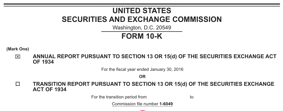 Input artifact for "PDF-to-Markdown Conversion" test: 10-K cover heading block showing the FORM 10-K title and annual-report checkbox area., reducto_input1_form10k_heading_source.png