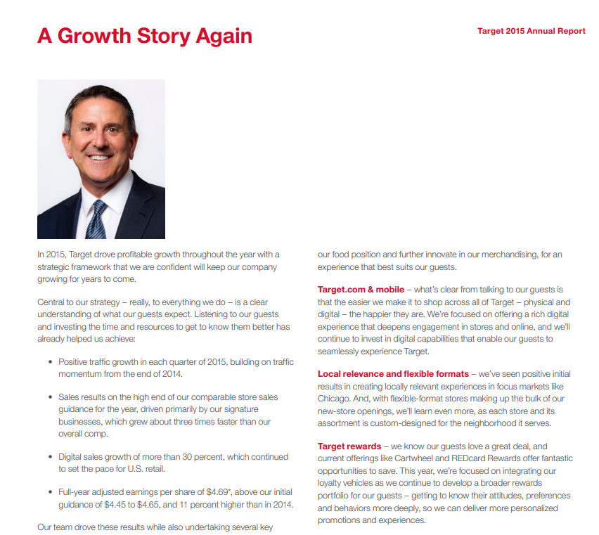 Input artifact for "Reading Order Reconstruction" test: Target annual report page 3 with the 'A Growth Story Again' opening page and multi-column narrative., earnings_hybrid_pdf_input_page_3.png