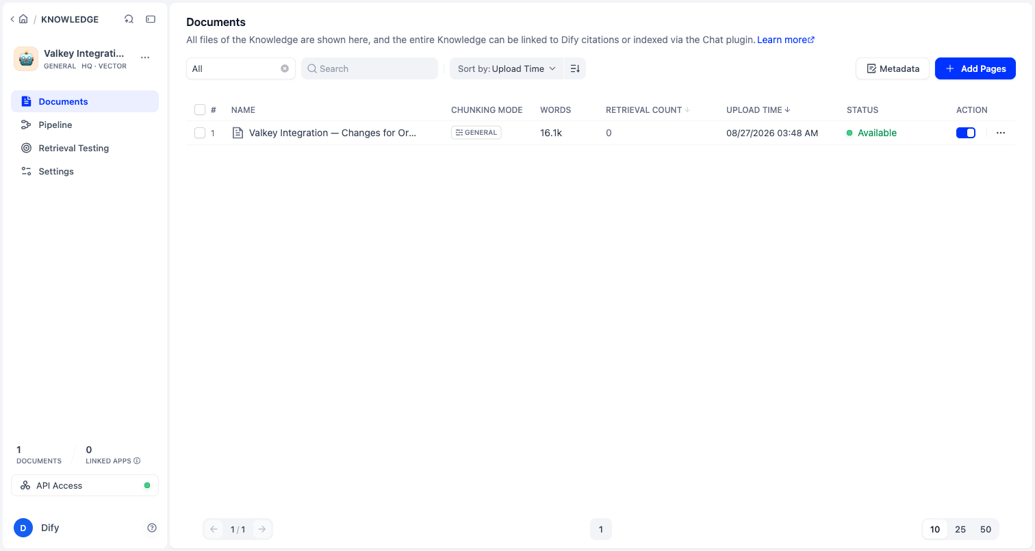 Output artifact for "Connector Sync and Retrieval" test: The synced Notion page is available in Knowledge with retrieval enabled., connector_notion_synced_available_BEST.png